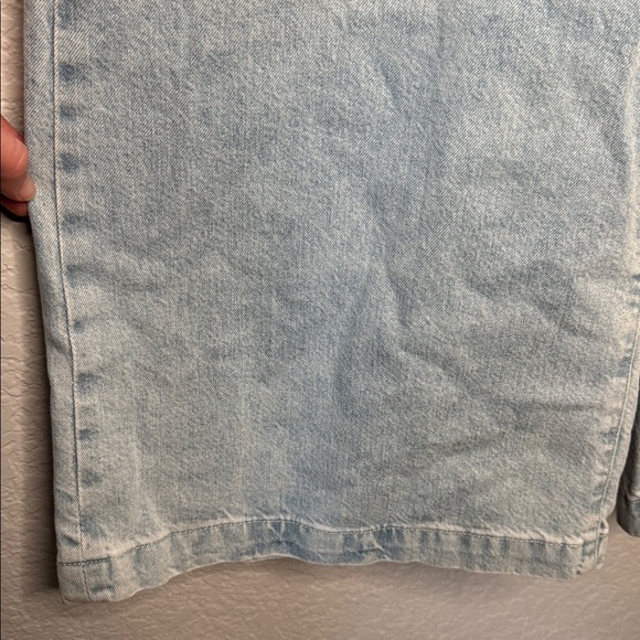 NWT AG Stella Low Slung Palazzo Jeans Light Wash Wide Leg 32 - Picture 4 of 8